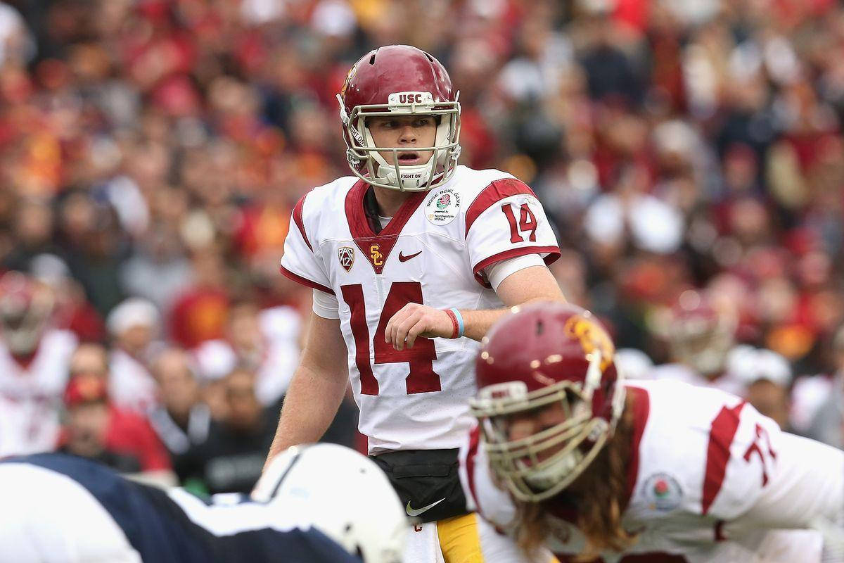 Sam Darnold Usc 14 Trojan Wallpaper