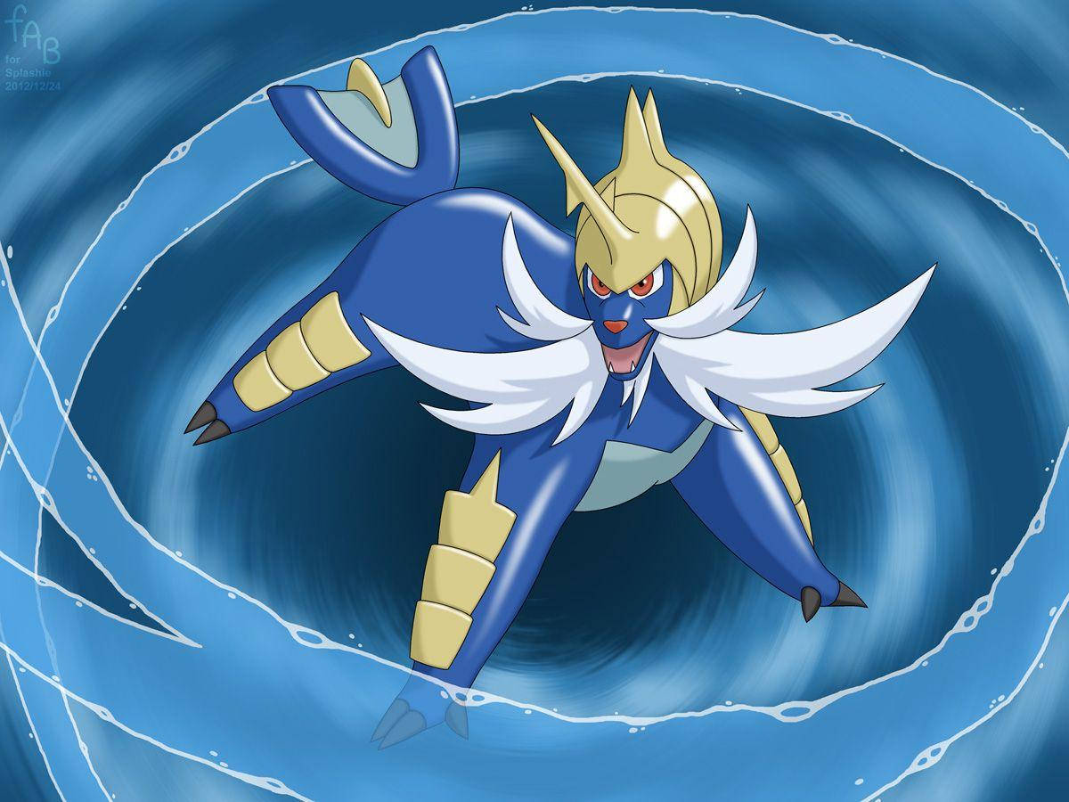 Samurott Swirl Wallpaper