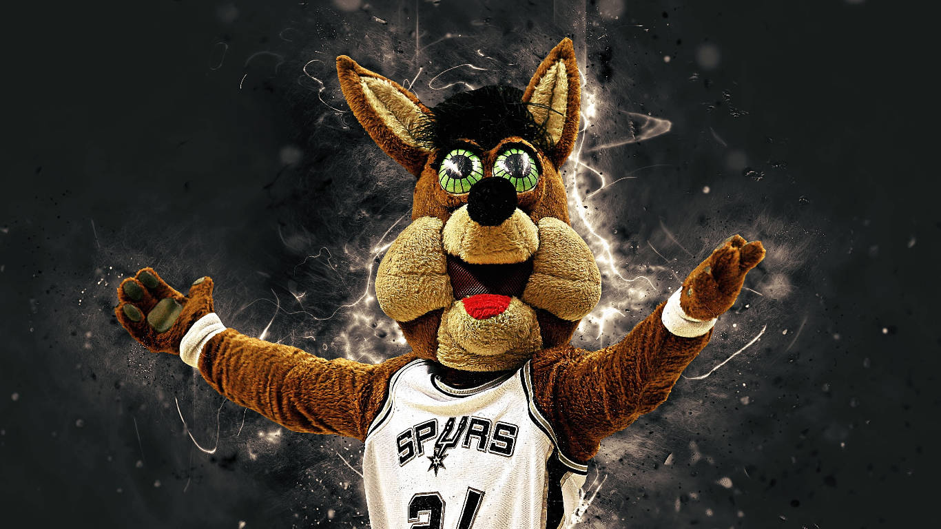 San Antonio Spurs Mascot Coyote Wallpaper