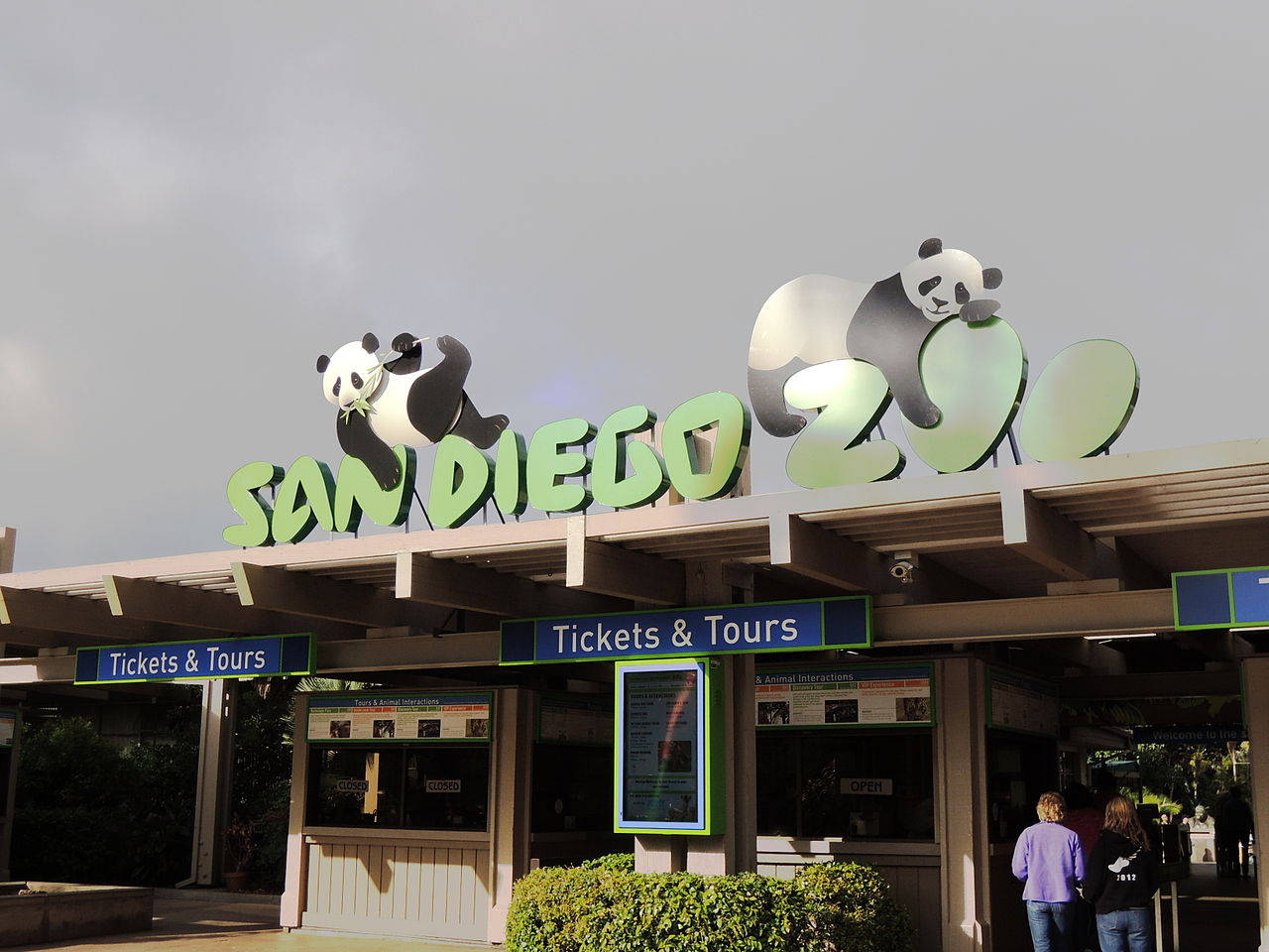 San Diego Zoo Front Gate Wallpaper