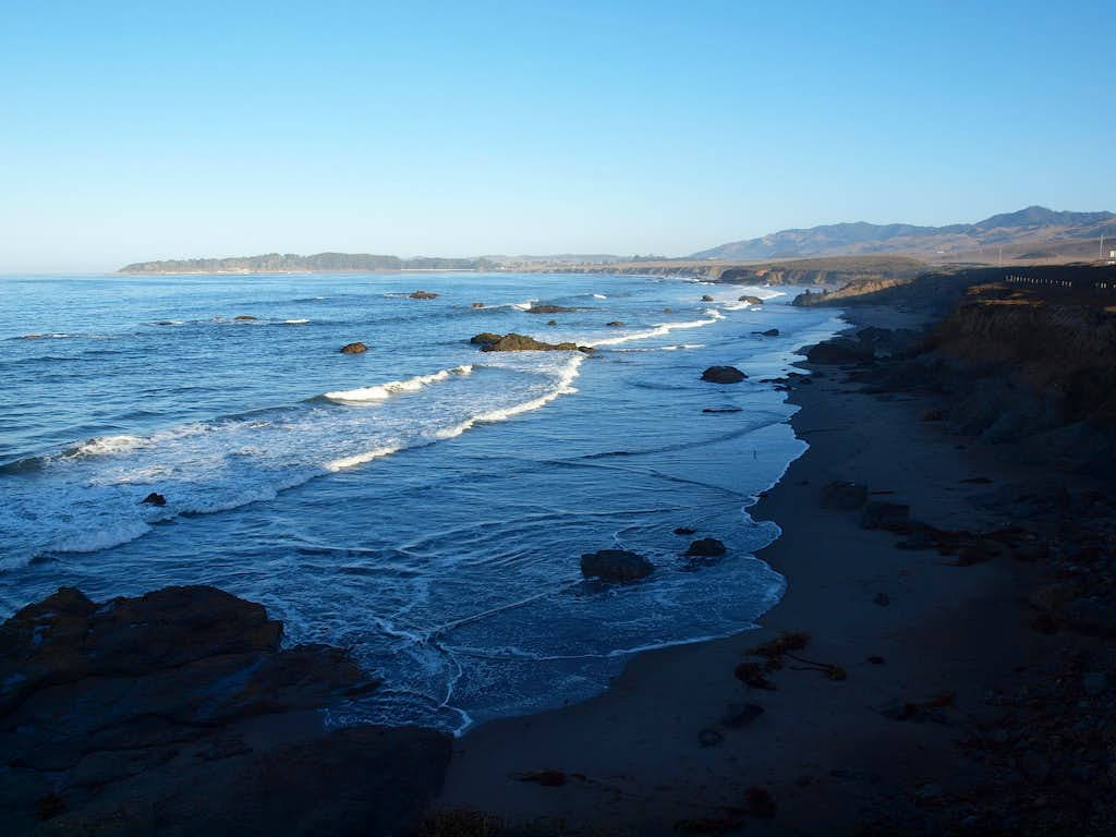 San Simeon Beach Wallpaper