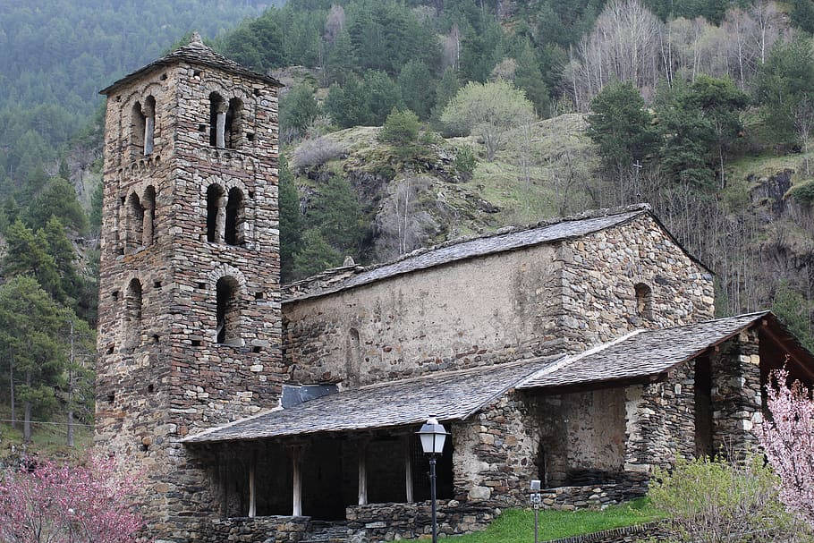 Sant Joan De Caselles Church Andorra Wallpaper