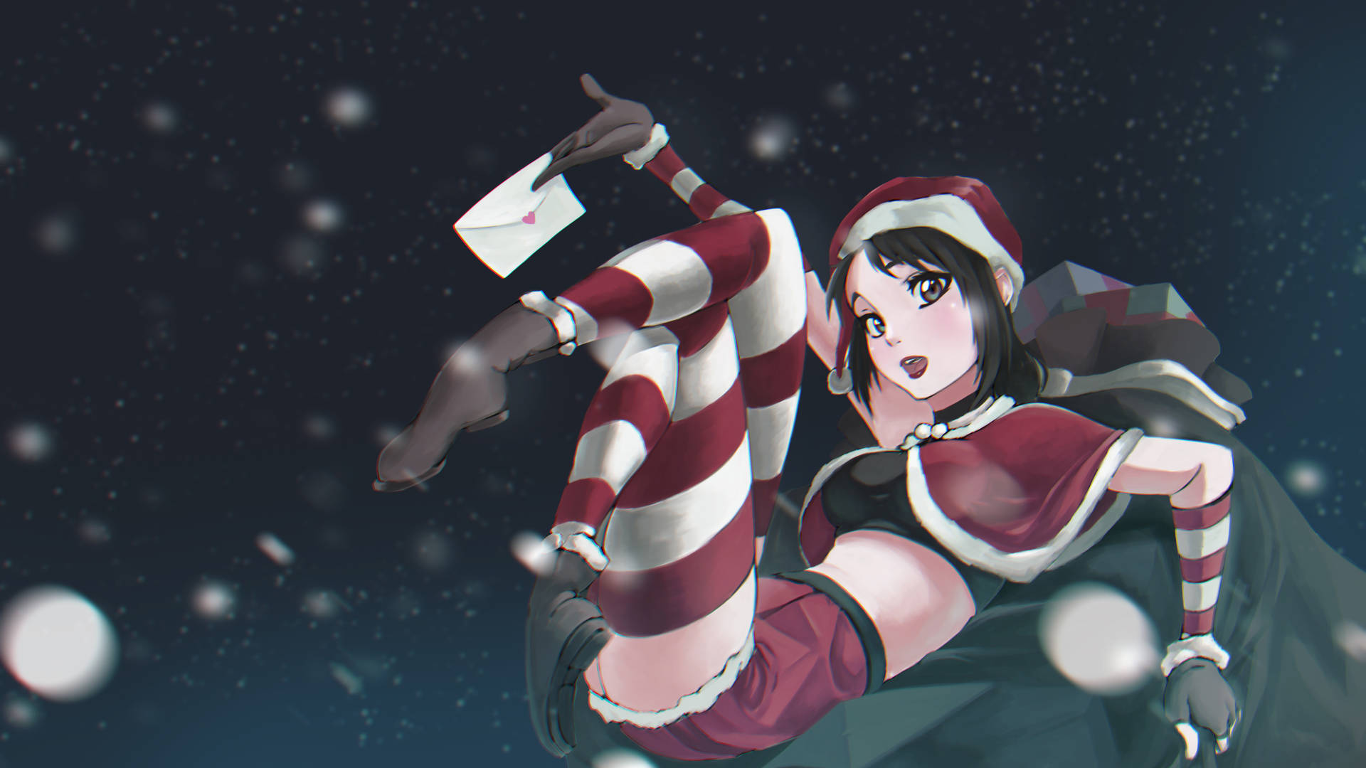 Download free Santa Ayano Of Yandere Simulator Wallpaper - MrWallpaper.com