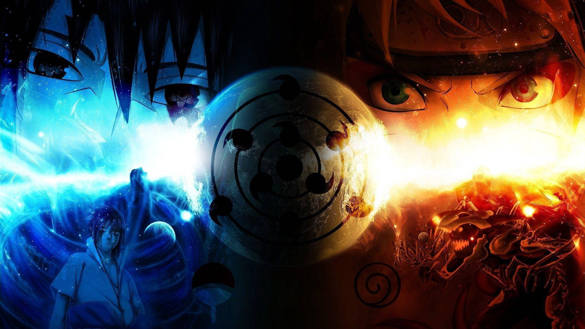 Download free Sasuke And Naruto Fire Anime Wallpaper - MrWallpaper.com