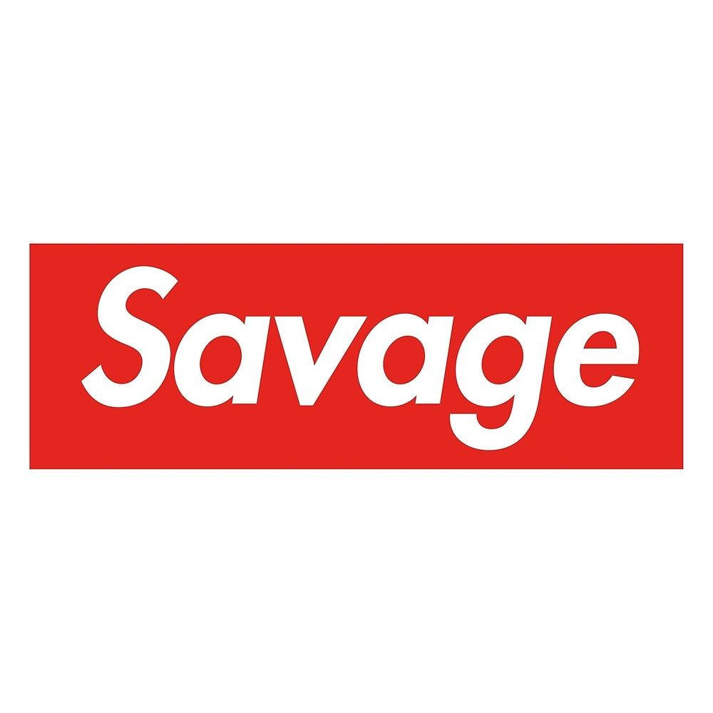 Savage Supreme Fashion Brand Wallpaper