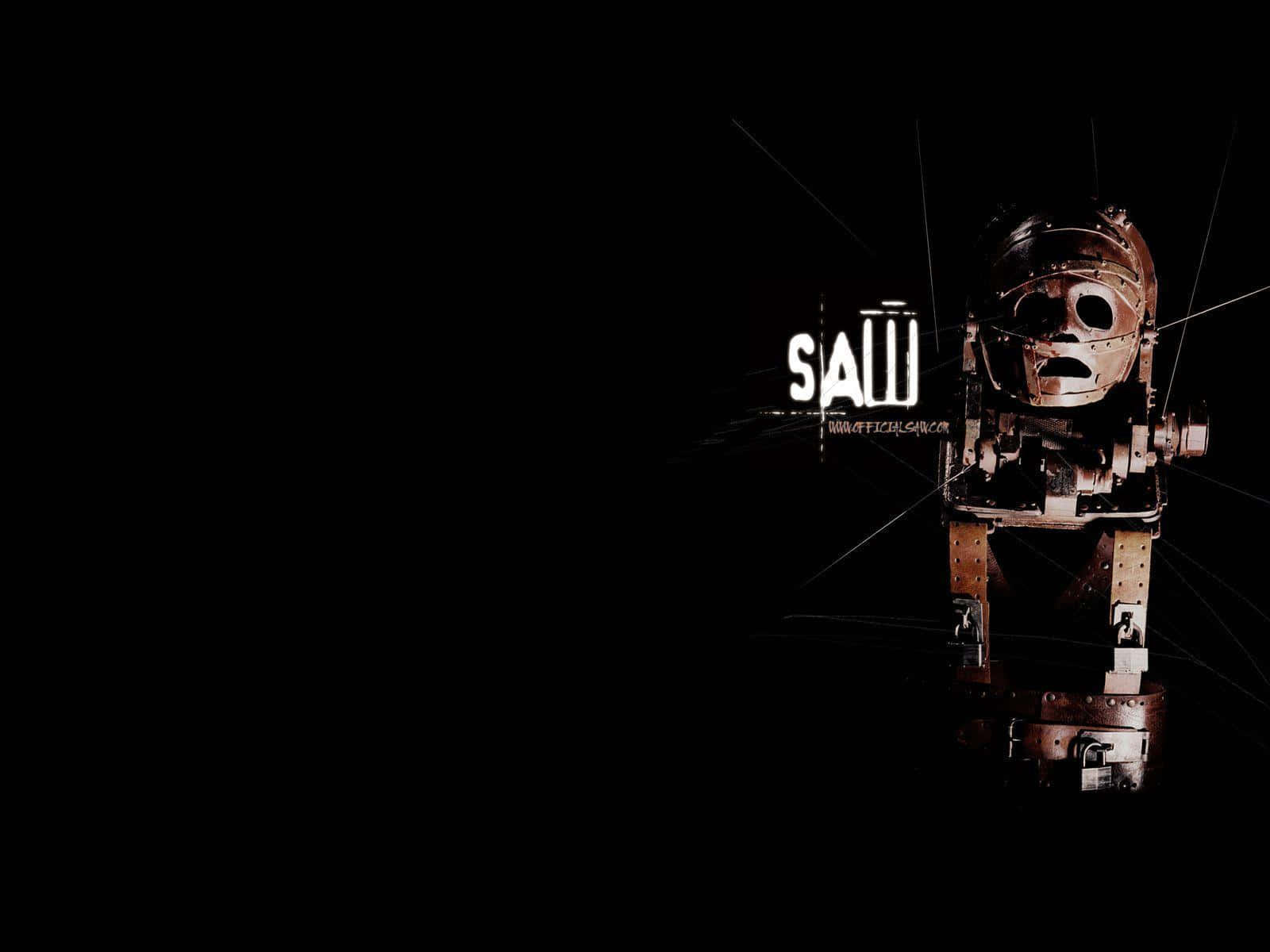Saw With Scary Mask Wallpaper