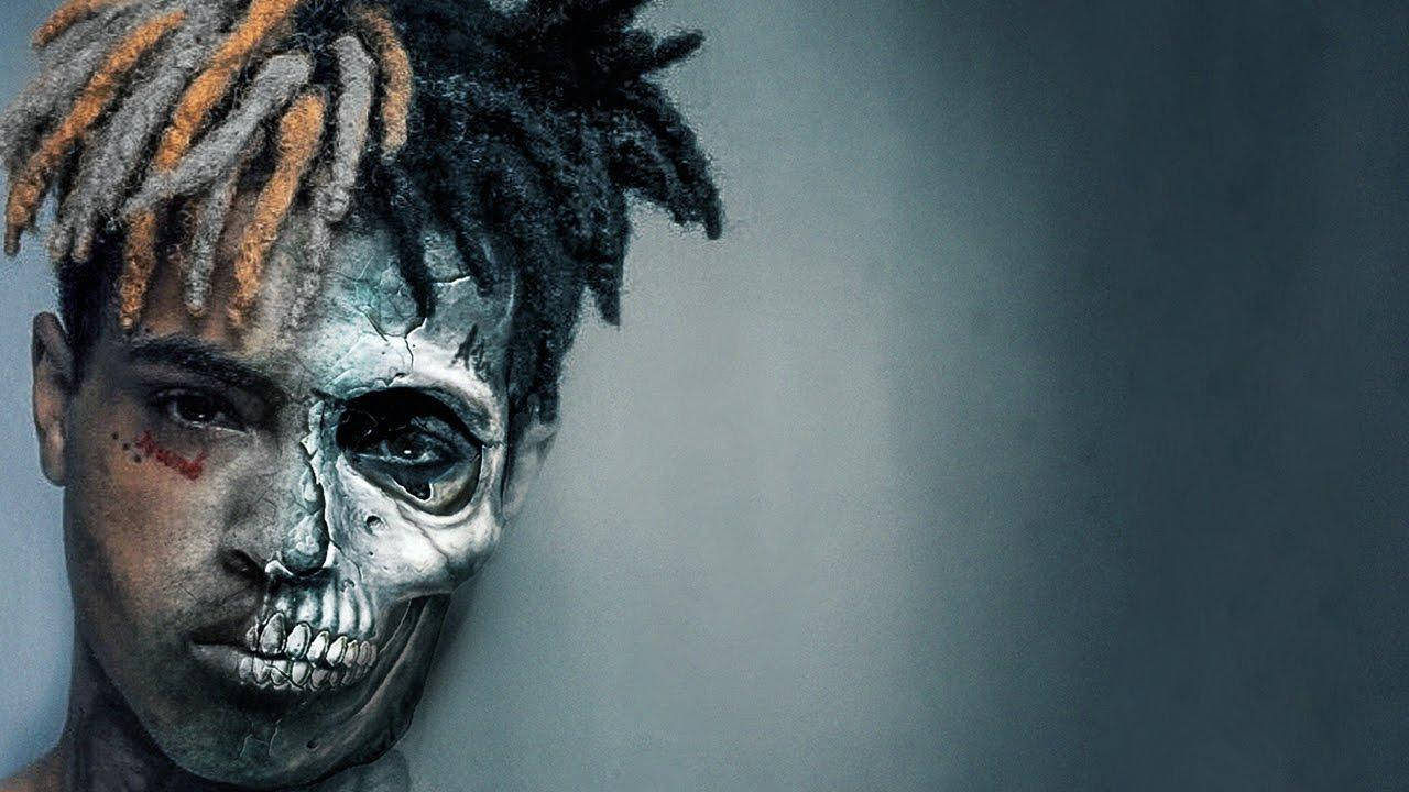 Scary Skull Xxxtentacion Cartoon Wallpaper