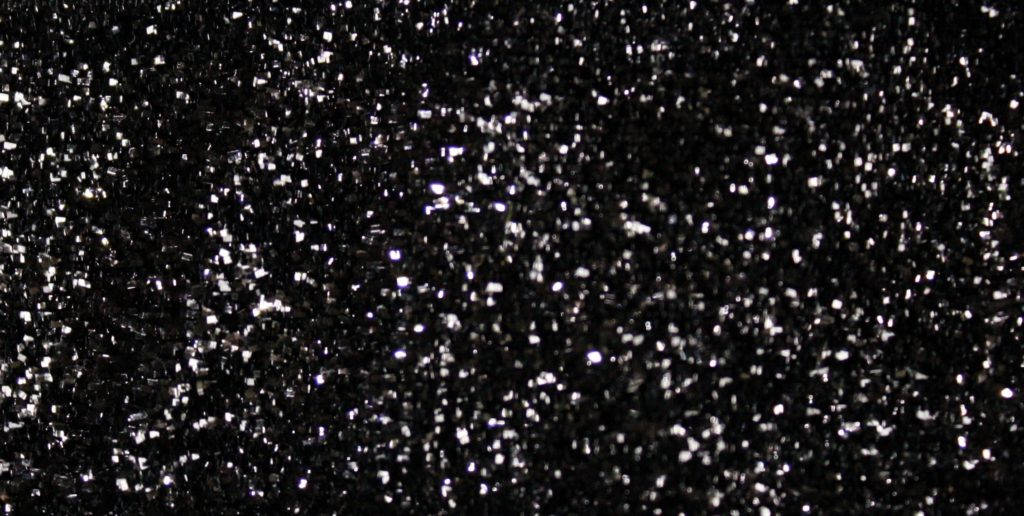 Scattered Glitter Black Backdrop Wallpaper