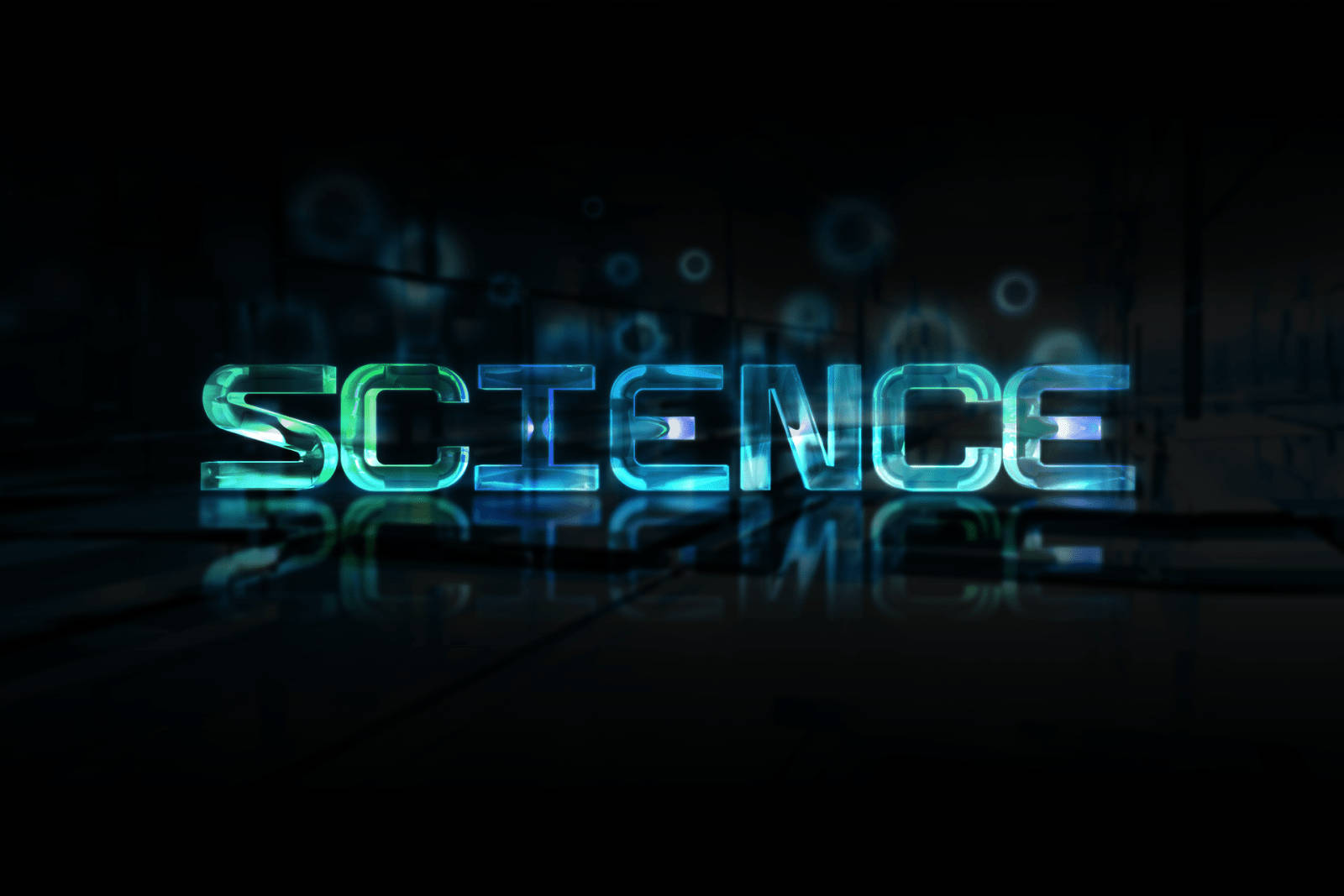 Science Desktop Logo Wallpaper