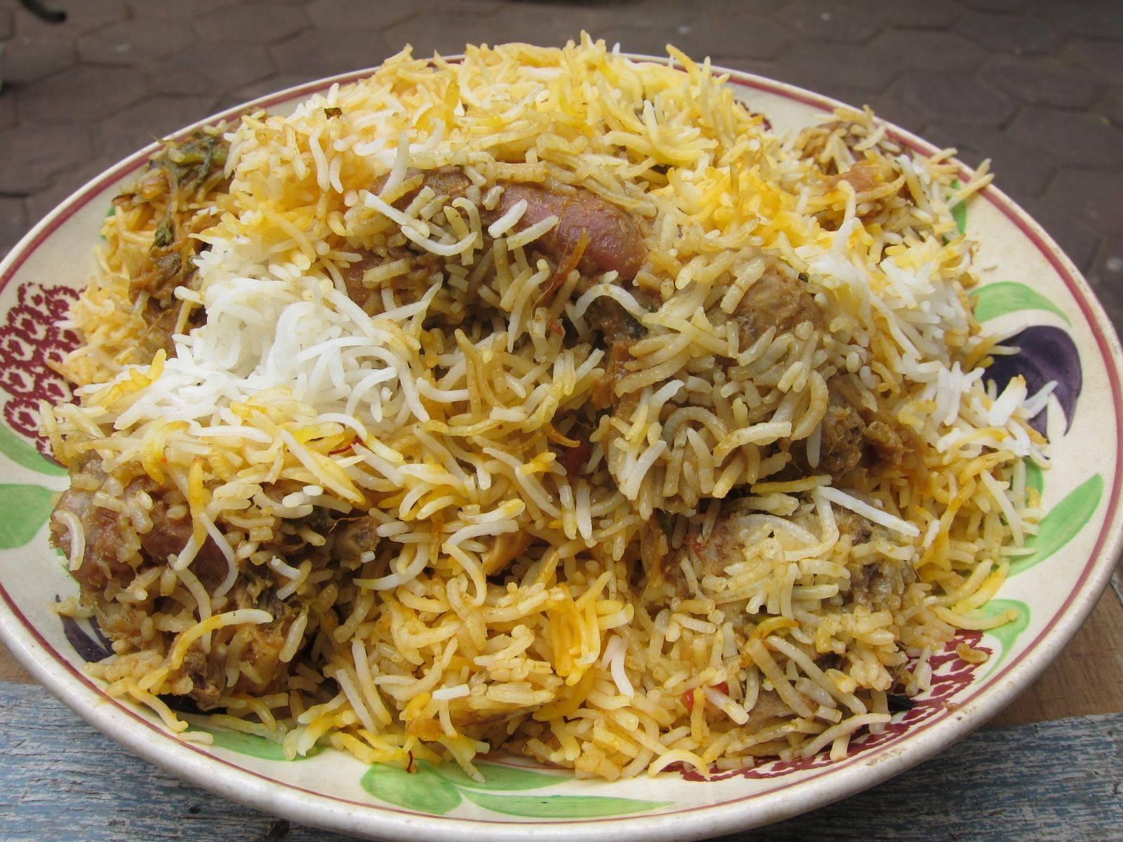 Scintillating Colorful Biryani Dish Wallpaper