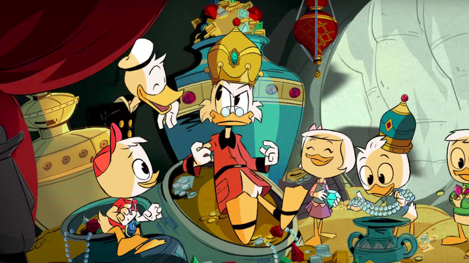 Scrooge Mcduck In Ducktales Wallpaper