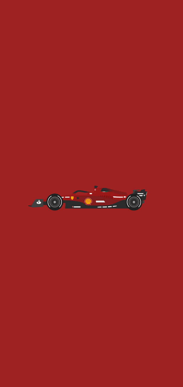 Scuderia Ferrari’s F1 Racecar Pushing Its Limits Wallpaper