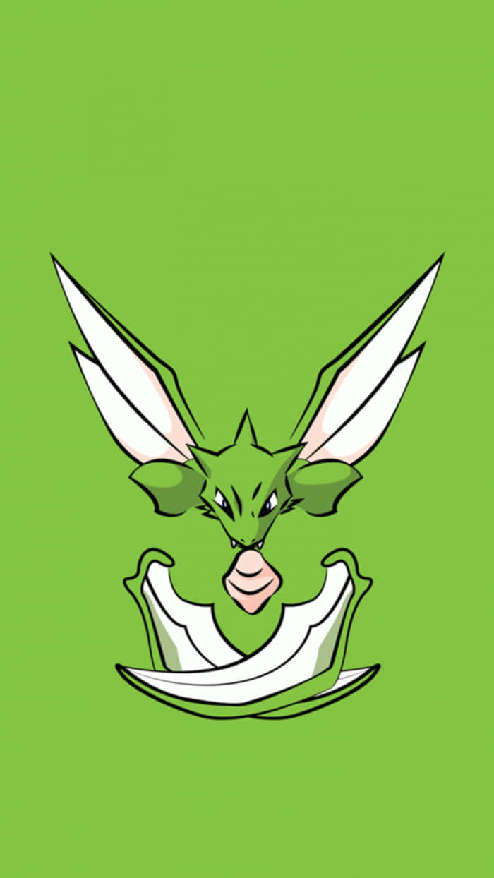 Scyther Wings Phone Wallpaper