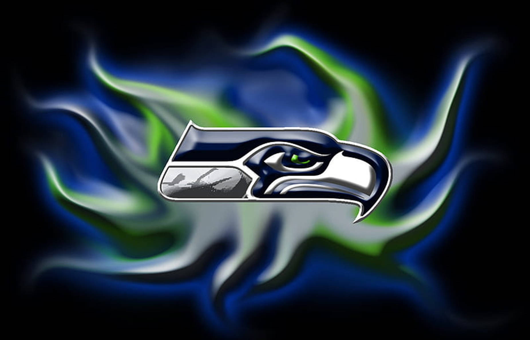 Seahawks Logo American Football Team Wallpaper