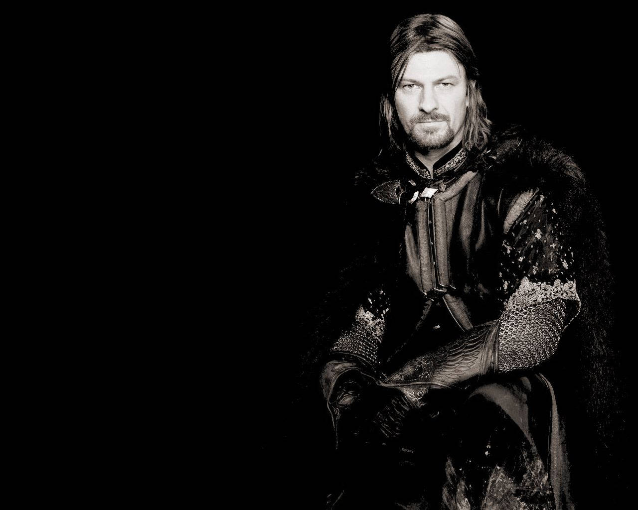 Sean Bean As Boromir In Lord Of The Rings Wallpaper