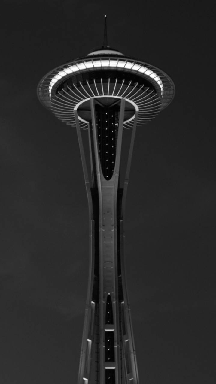 Seattle Iphone Elegant Space Needle Wallpaper