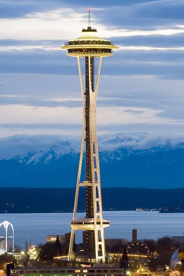Seattle Iphone High Space Needle Wallpaper