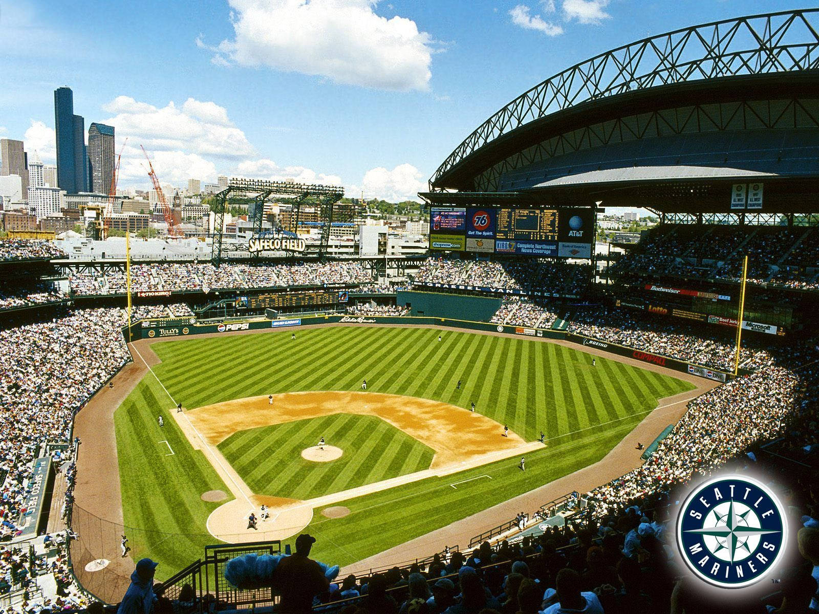 Seattle Mariners Baseball Stadium Wallpaper