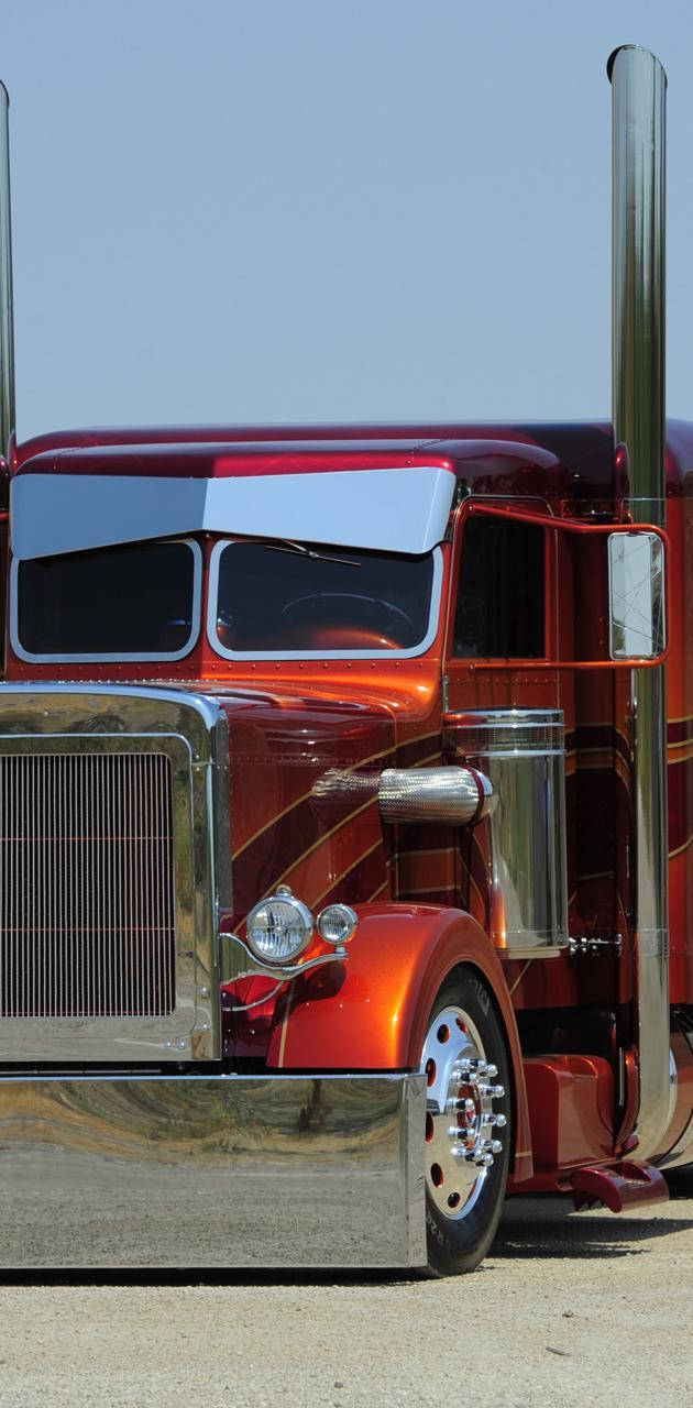 See The Progress Of Peterbilt's Engineering Excellence. Wallpaper