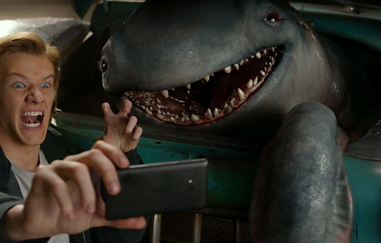 Selfie Man In Monster Trucks Film Still Wallpaper