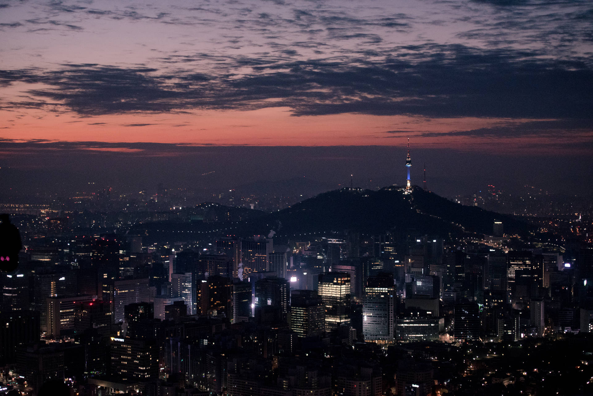 Wallpaper city, seoul, night, buildings desktop wallpaper, hd image,  picture, background, e5f718 | wallpapersmug