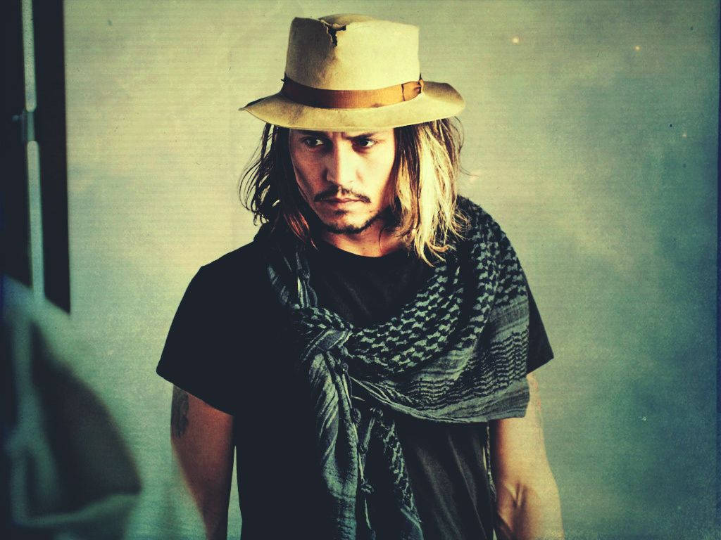 Sepia Johnny Depp Wallpaper
