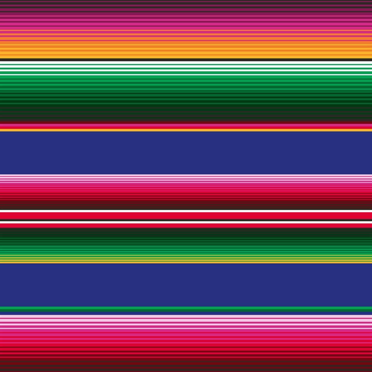 Serape With Green Stripes Wallpaper