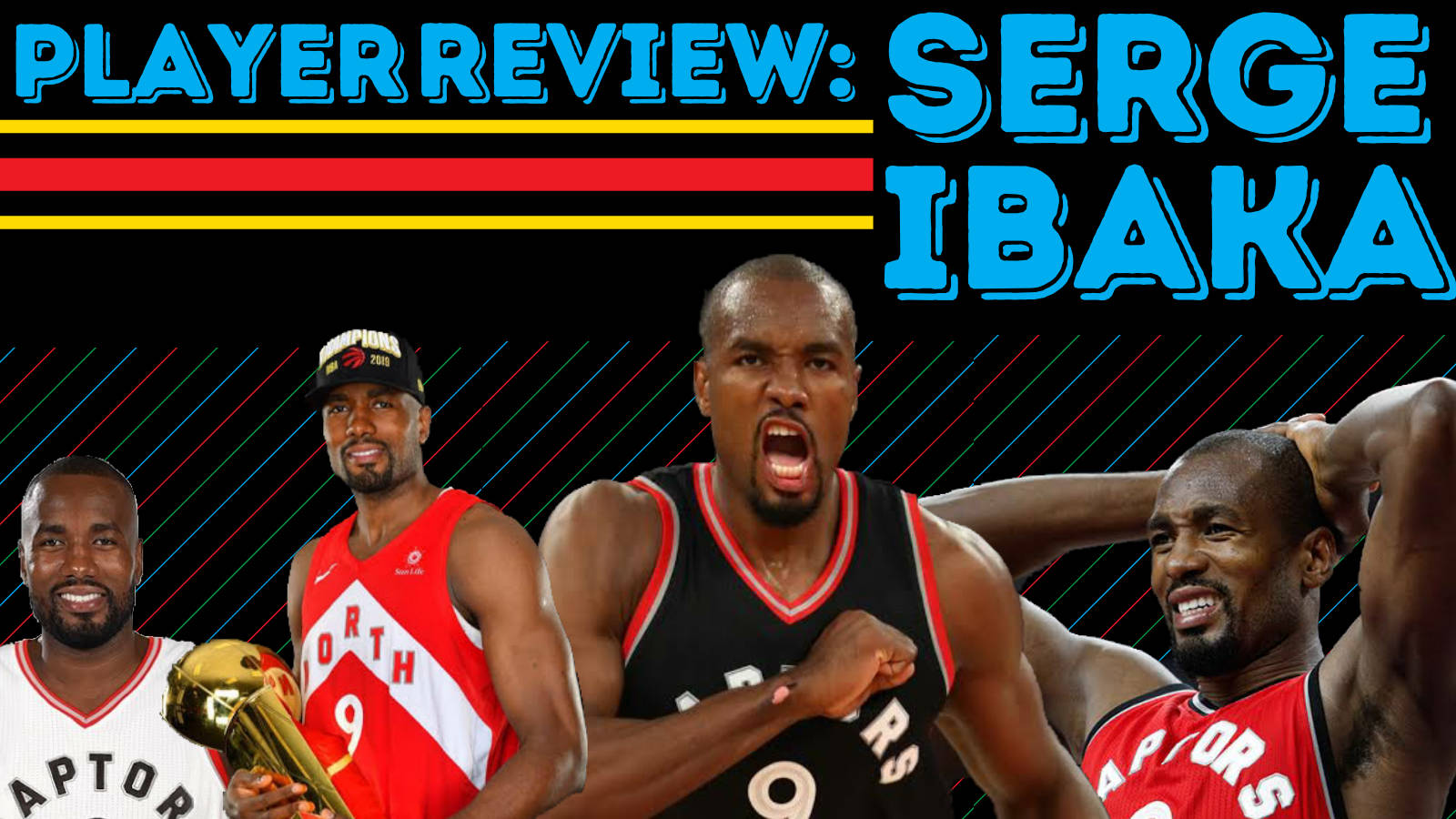 Serge Ibaka Different Colored Jersey Wallpaper