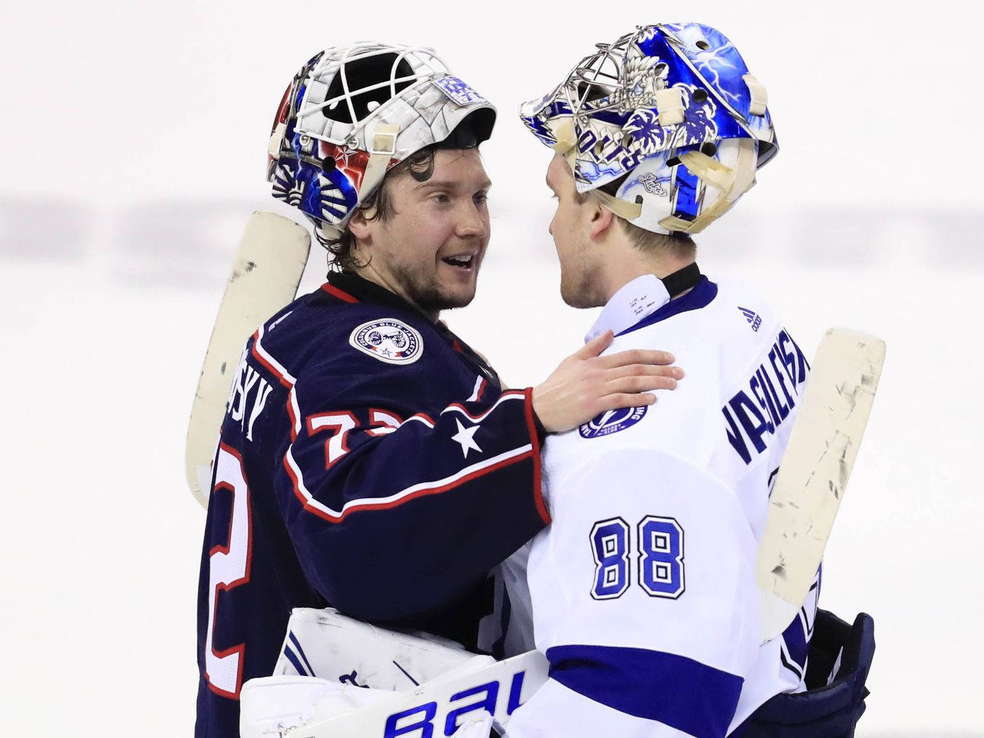 Sergei Bobrovsky Andrei Vasilevskiy Wallpaper