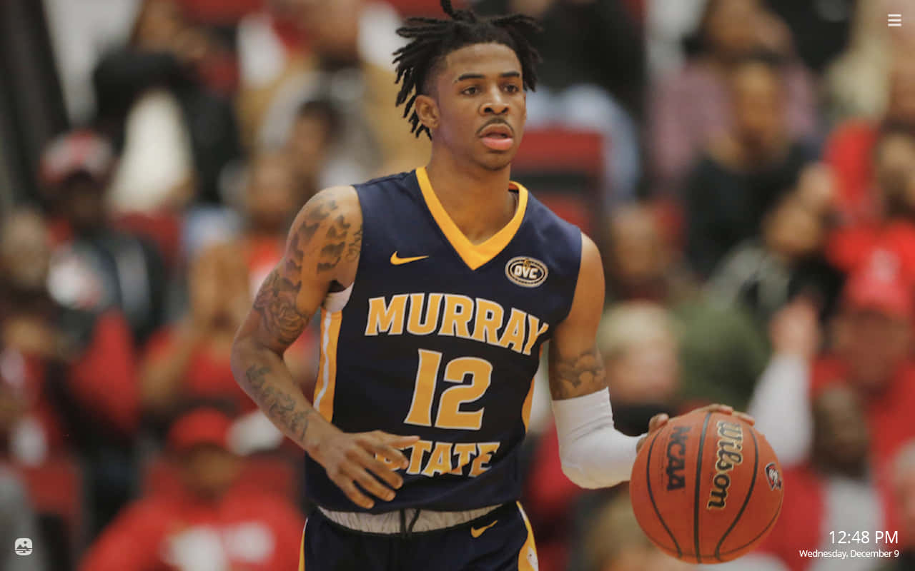 Serious Face Of Ja Morrant Wallpaper