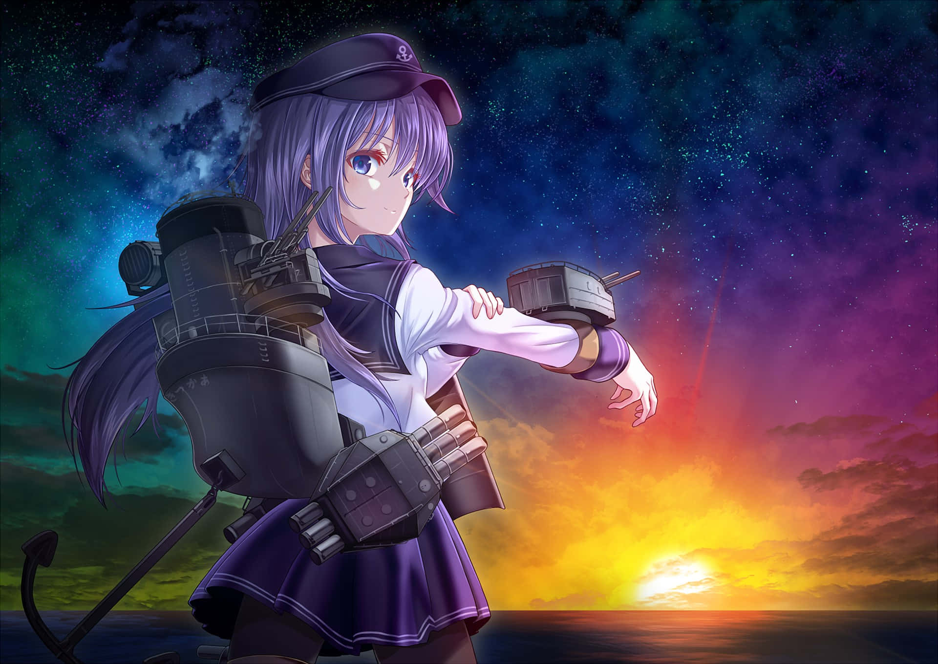 - Set Sail For Adventure In The World Of Kancolle Wallpaper