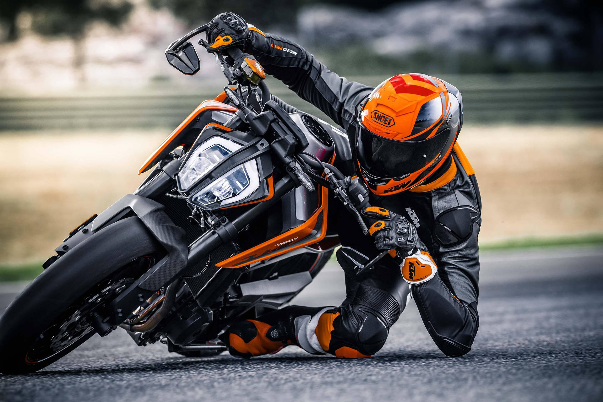 Sexy Ktm Bike Stunt In 4k Wallpaper