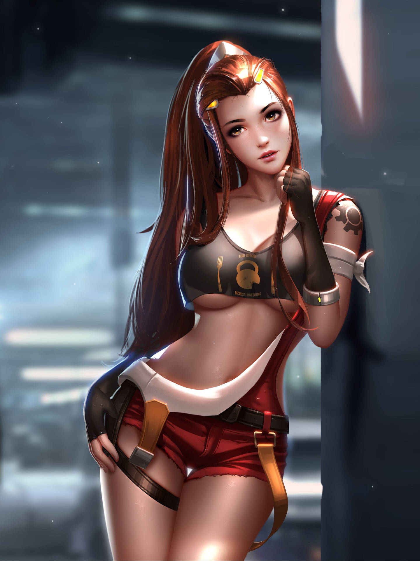 Download free Sexy Mechanic Anime Girl Wallpaper MrWallpaper