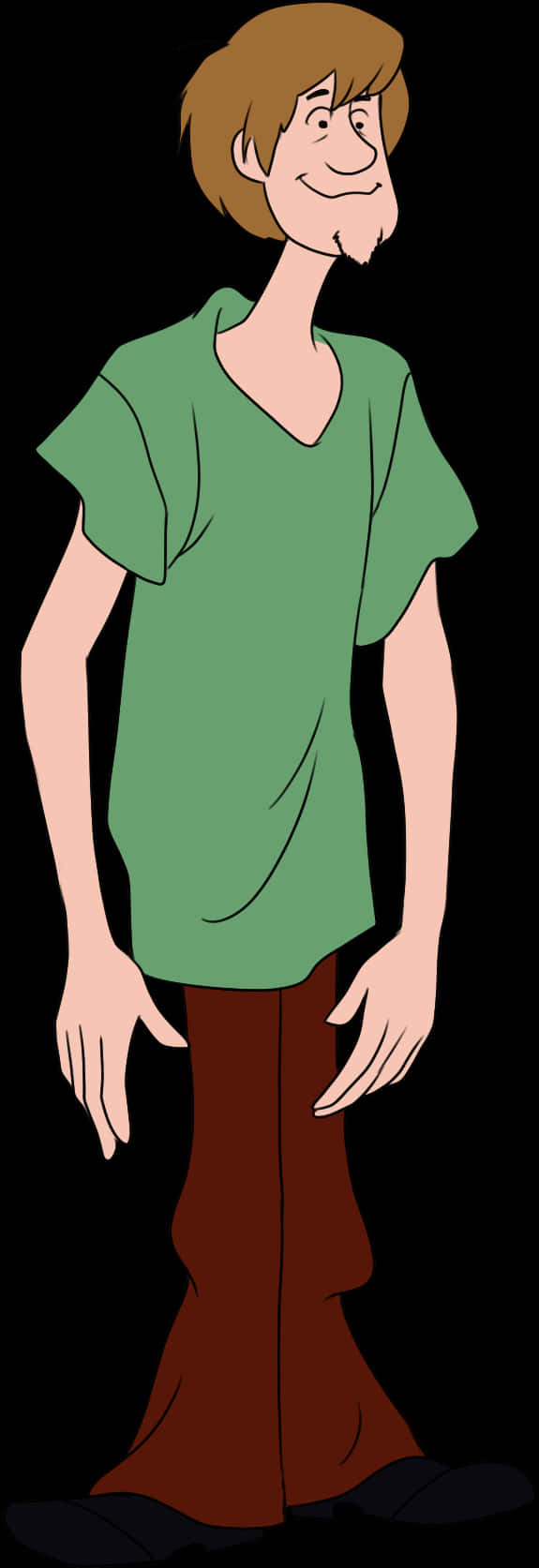 Shaggy Rogers, A Lovable Team Member Of Scooby Doo. Wallpaper