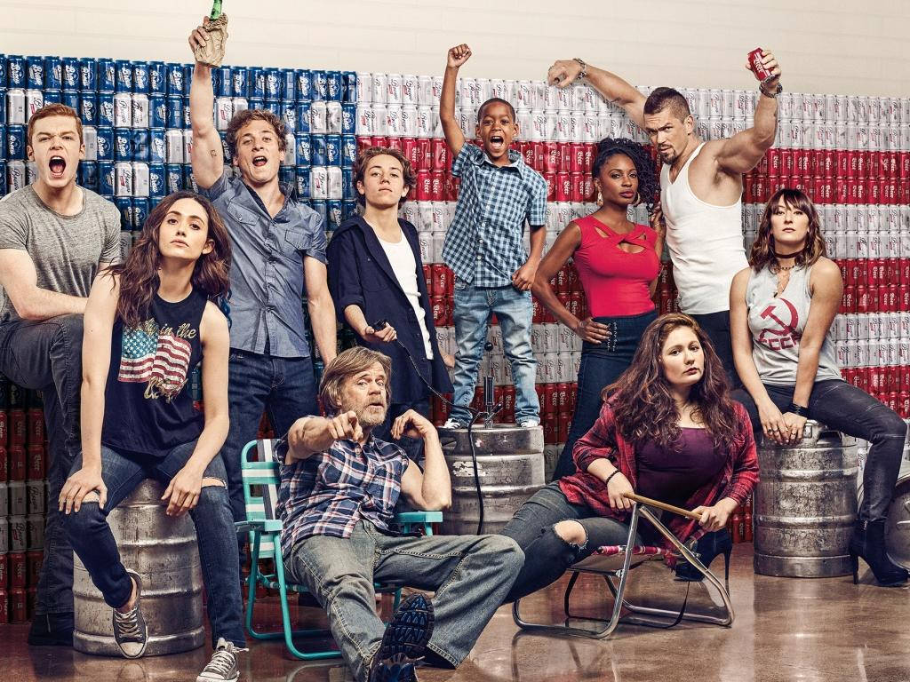 Shameless Series Cast And Characters Wallpaper
