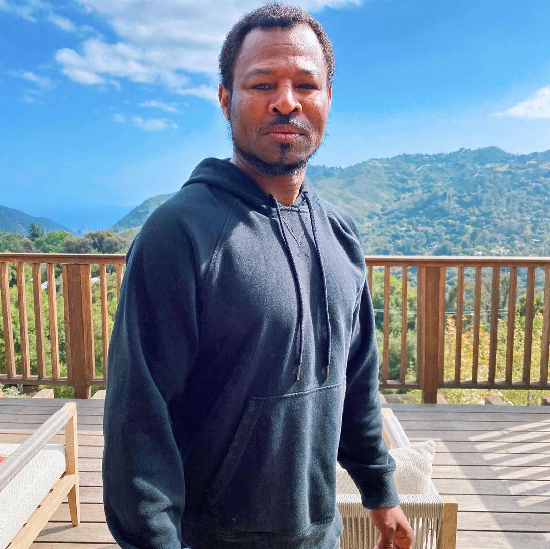 Shane Mosley Posing In Jacket Wallpaper