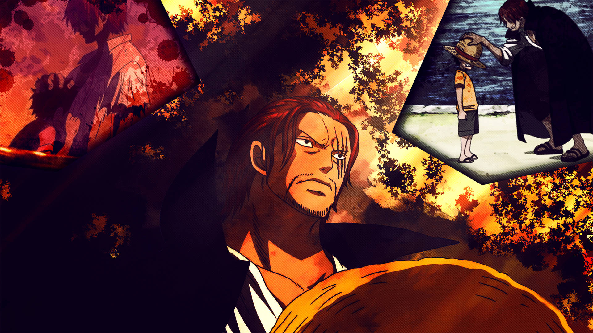 Wallpaper One Piece Shanks By JHunter by JulioHunter on DeviantArt