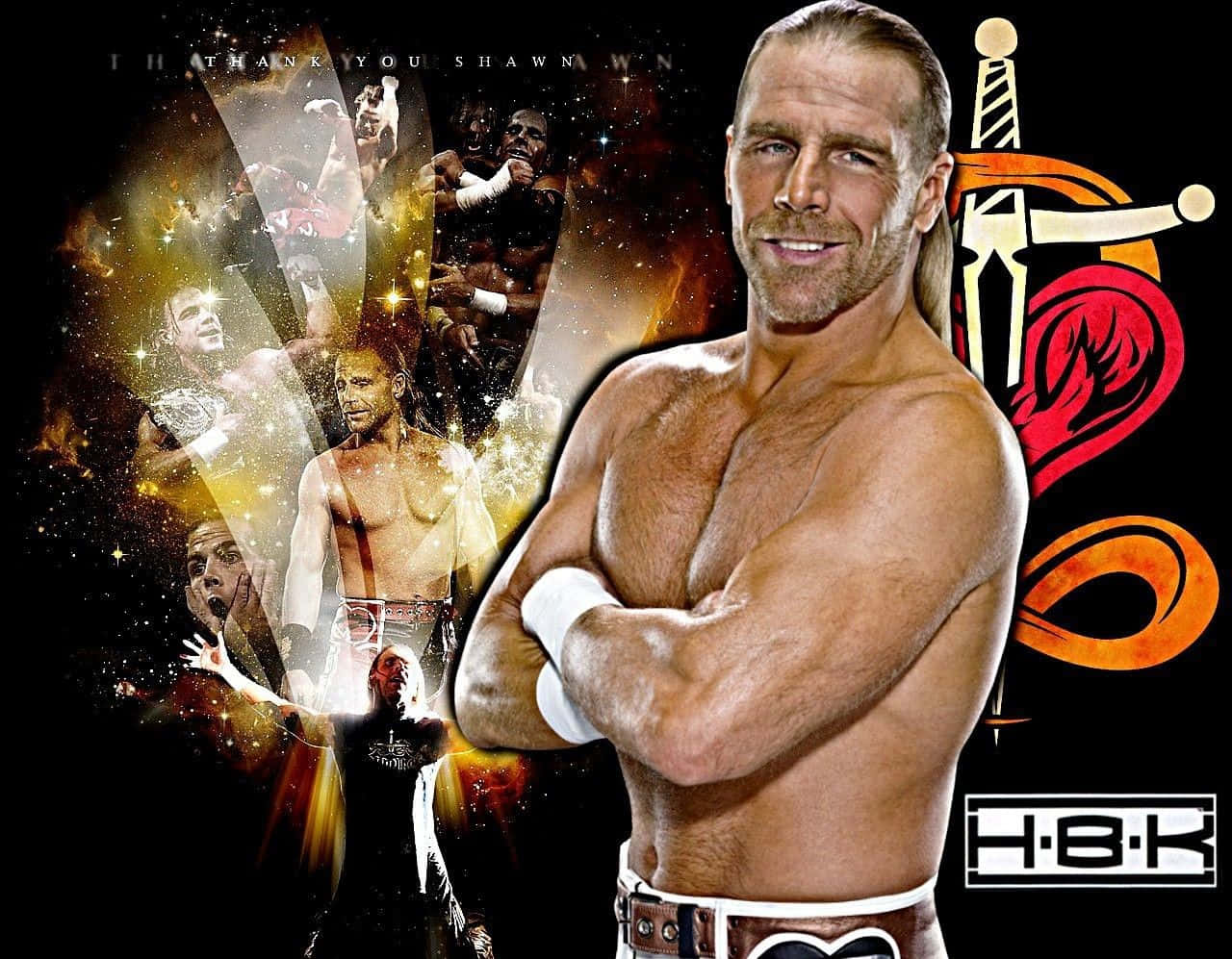 Shawn Michaels In The Ring Wallpaper