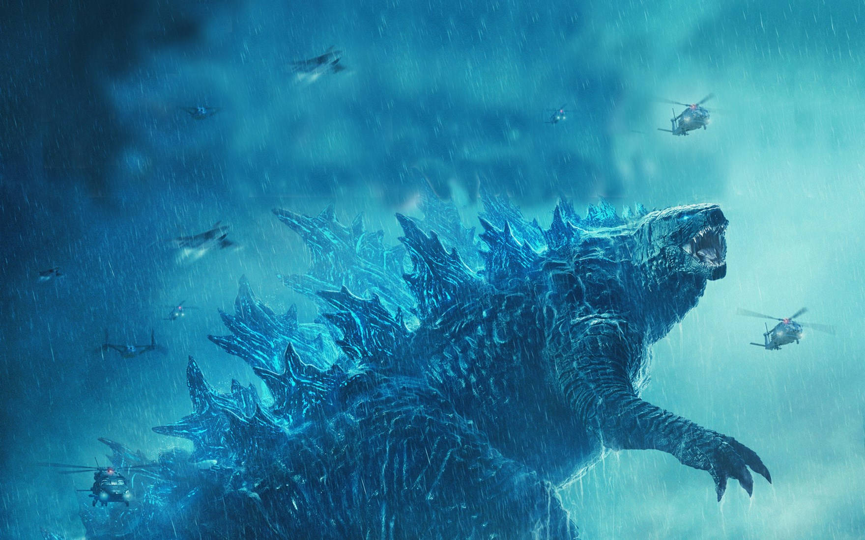 Shin Godzilla Rising From The Sea Wallpaper