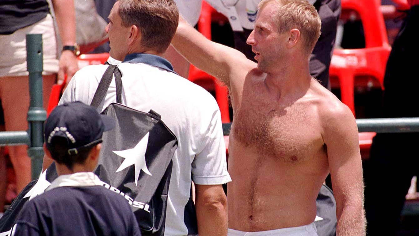 Shirtless Tennis Player Thomas Muster Wallpaper