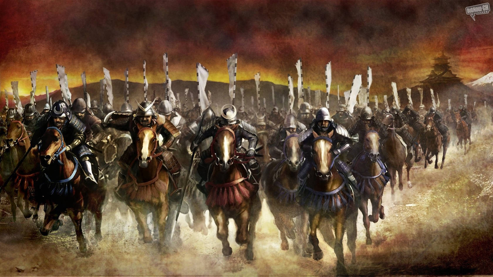 Shogun 2 Cavalry Charge Wallpaper