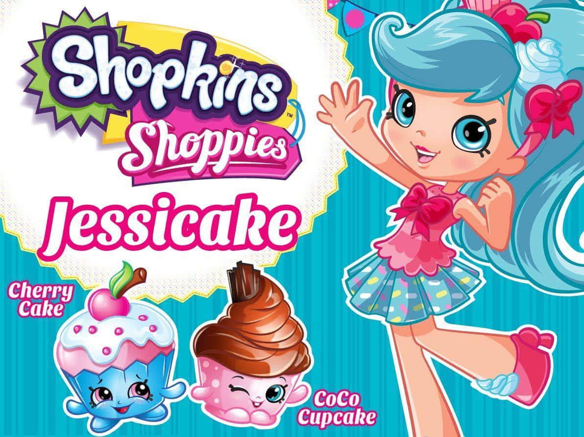Shopkins Shoppies Jessicacake Poster Wallpaper