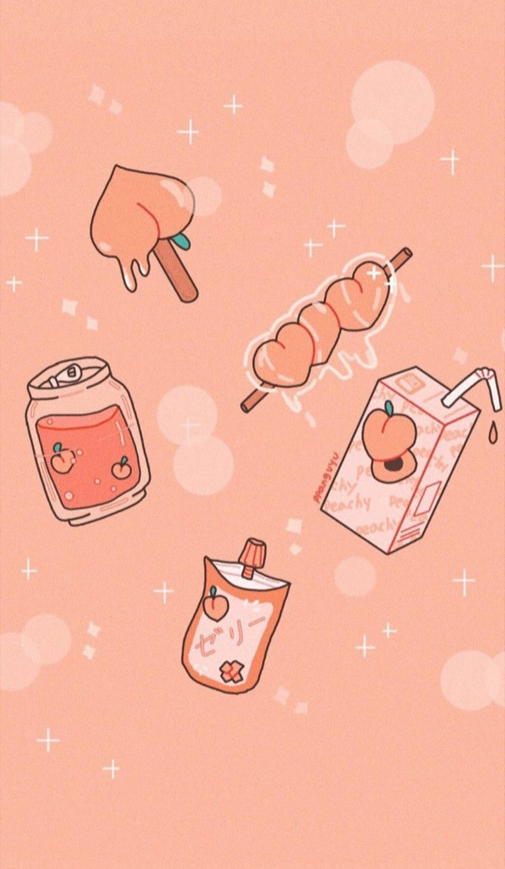 Show Off Your Kawaii Side With This Cute Pink Aesthetic Wallpaper! Wallpaper