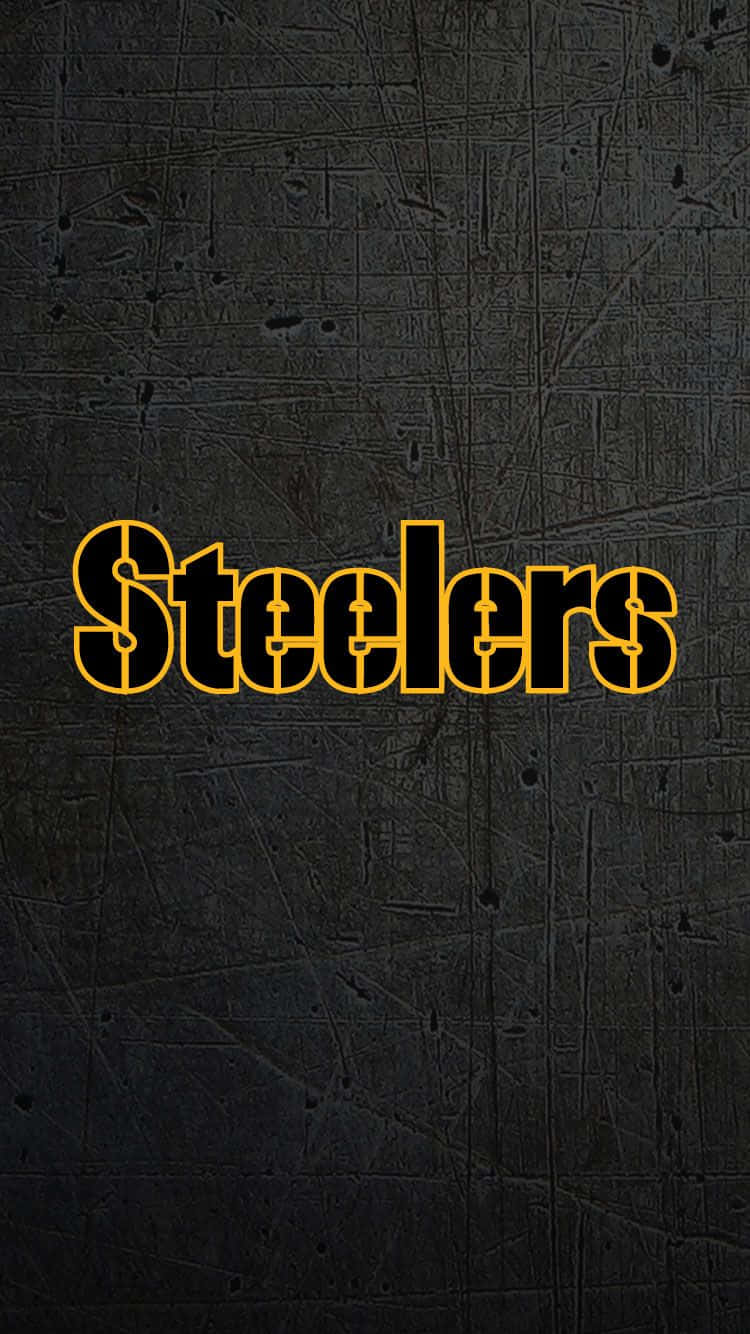 Show Off Your Pittsburgh Steelers Loyalty With This Spirited Pittsburgh Steelers Iphone Wallpaper Wallpaper