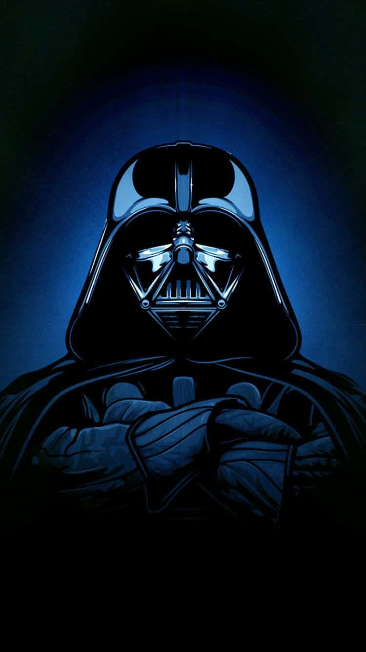 Show Your Force With This Unique Darth Vader Iphone! Wallpaper