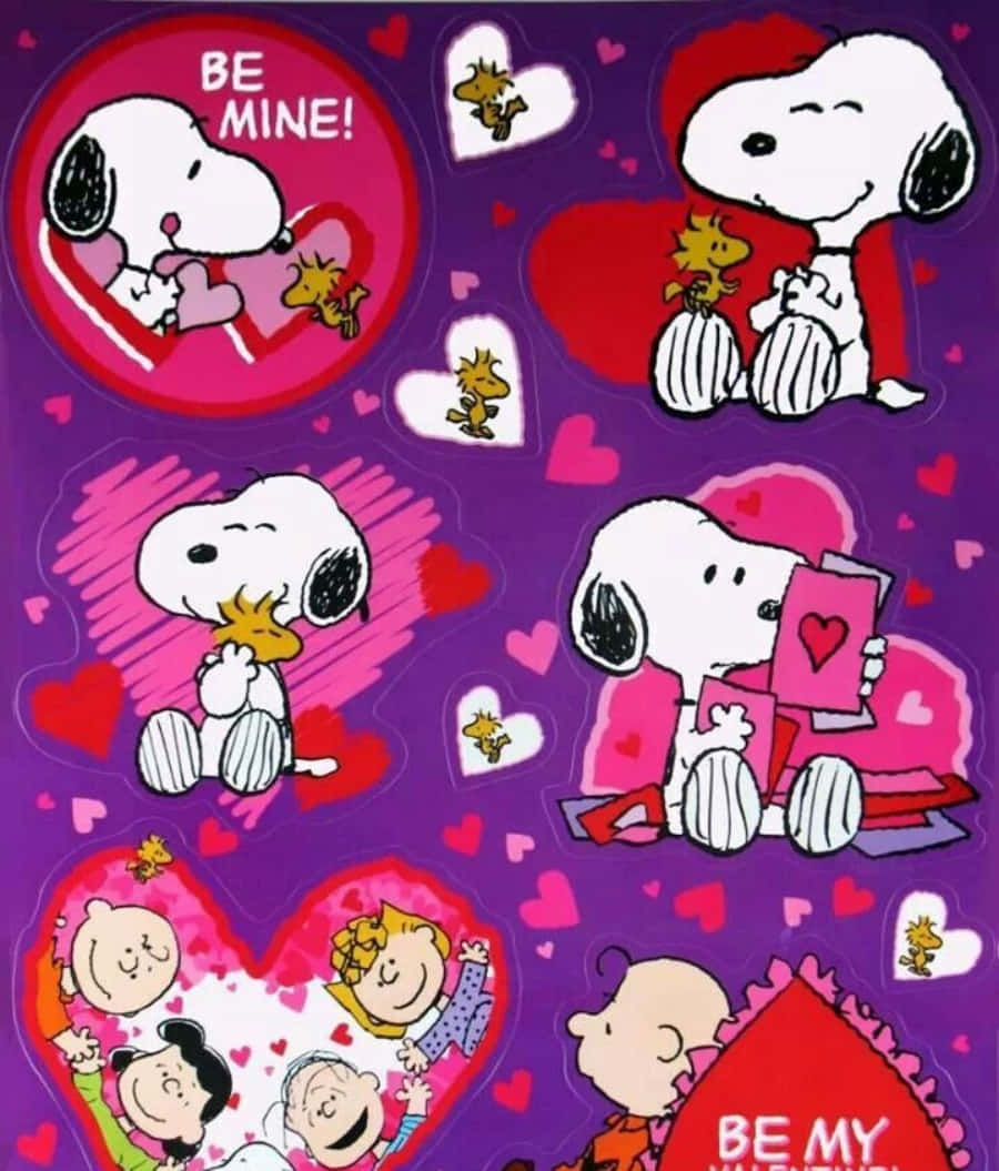 Show Your Love This Valentine's Day With Snoopy! Wallpaper