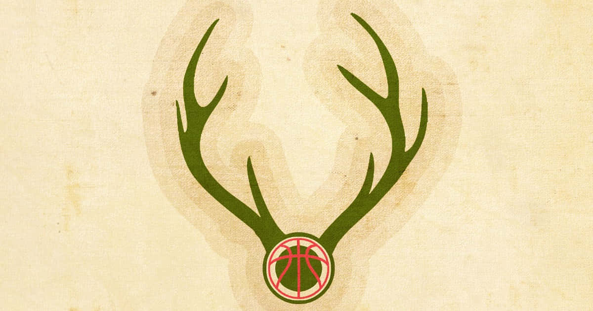 Show Your Support With A Milwaukee Bucks Logo Wallpaper