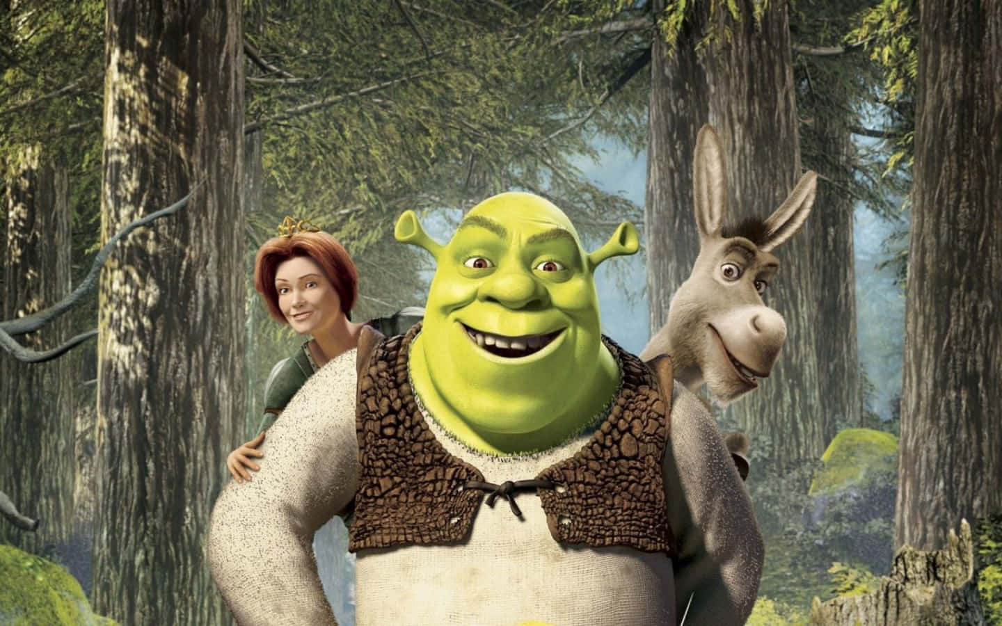 Shrek The Movie Poster Wallpaper