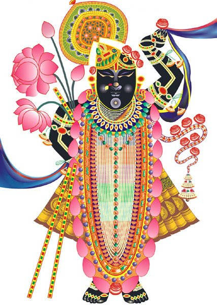 Shrinathji Full Body Wallpaper