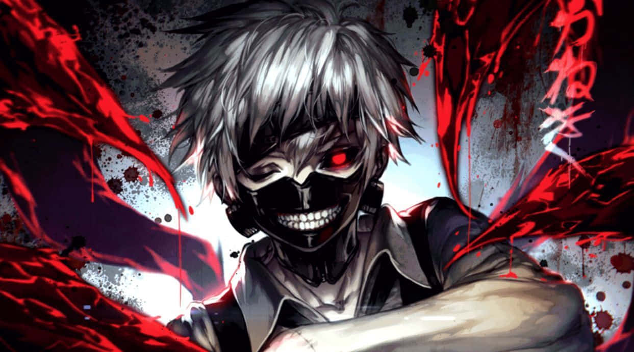 Sick Anime Tokyo Ghoul Kaneki Ken Mask Wallpaper